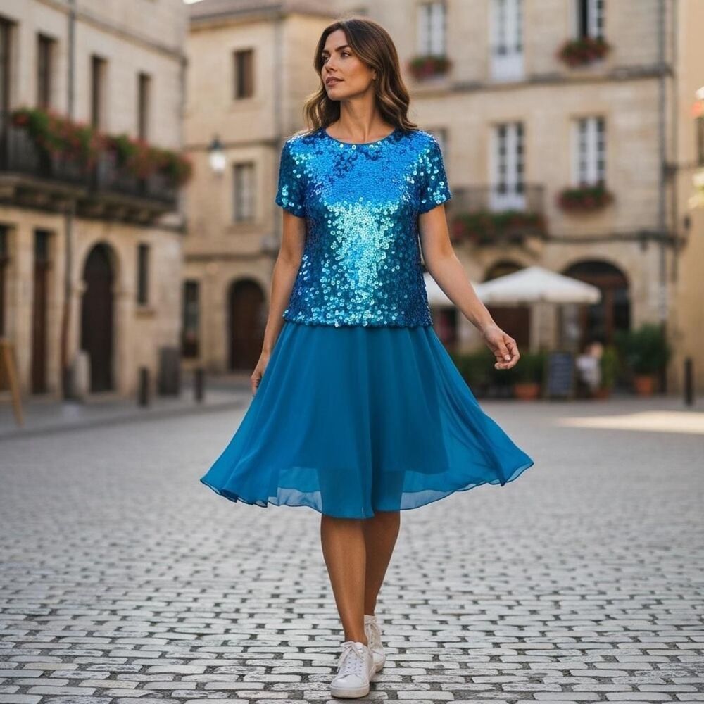 Modibodi Women's Blue T-shirt